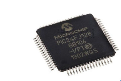 PIC24FJ128GB106-I/PT PIC24FJ128GB106 Microcontrolador MCU IC Microchip Flash 8Bit